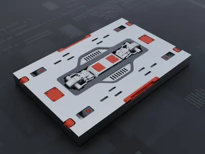 SciFi Panel Pack Vol -3  3D model