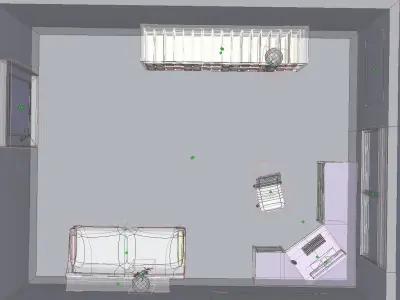 Building office 3D model