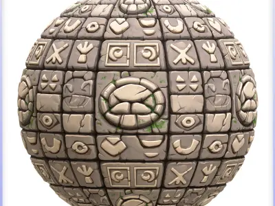 Stylized Floor Seamless Texture Texture 15