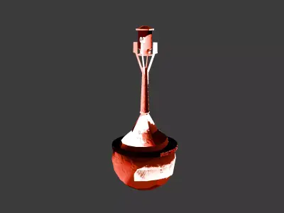 Water buoy 3D model