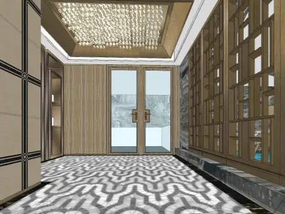 Modern Loft 3D model