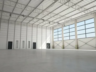 Warehouse Interior 3D model