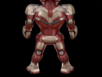 BABY IRON MAN Mk 42 mark 42 Avengers model SD Figure  3D model