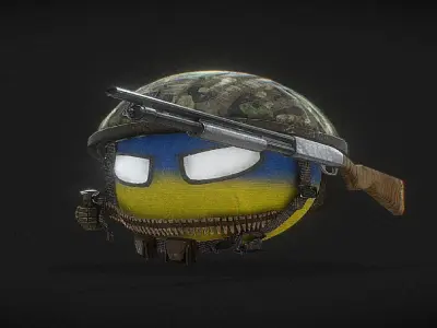 ball pack model Fantasy 3D model