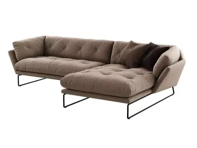 New York Corner Sofa 3D model