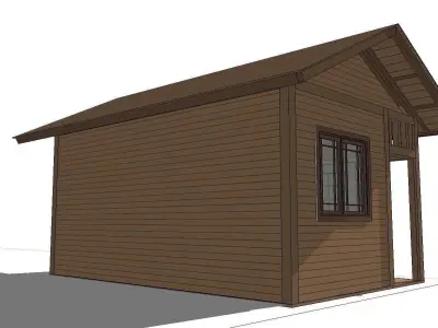 Creative Design-Holiday Cabin-0113 3D model
