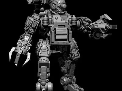 Robot Droidtex 3D print model