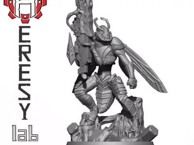 HL201 - Greater God Wasp 2 3D print model