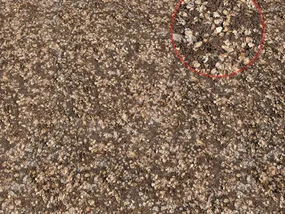 Ultra realistic Ground autumn  3D model