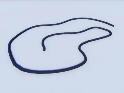 Cartoon Prop Essentials - Wires Low-poly 3D model