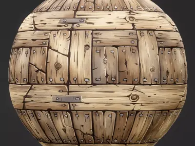 Stylized Wood Seamless Texture  Texture