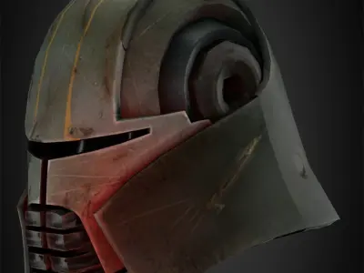Darth Star Killer Helmet for Cosplay 3D print model