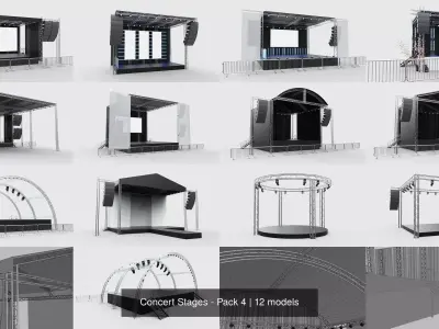 Concert Stages - Pack 4