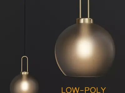 Scandlight Nidia Chandelier 3d model Low-poly 3D model