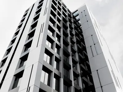 RESIDENTIAL BUILDING NO72 A 3D model