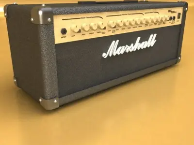 Marshall Amplifier MG Series High Detail 3D model