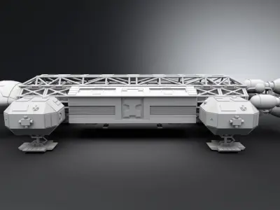 Space 1999 Eagle scale model  3D print model