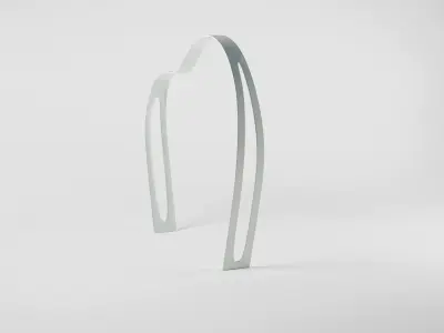 Bicycle rack 3D model