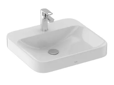 TOTO ARVINA RECTANGLE VESSEL LAVATORY Small  3D model