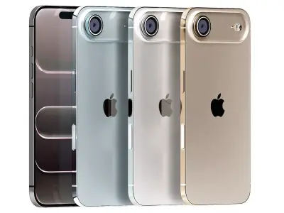 apple iphone 17 air  3D model