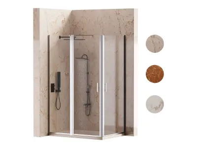 Shower cabin 05 3D model