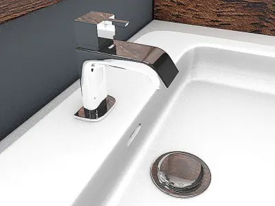 Bathroom Cabinet 3D model