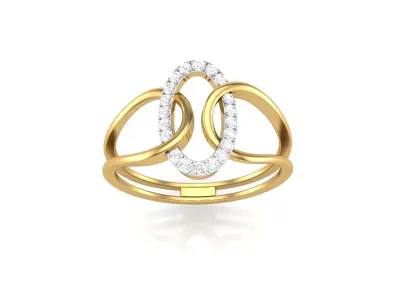 Delicate Ring - 41 3D print model