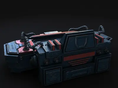 first aid kit 3D model