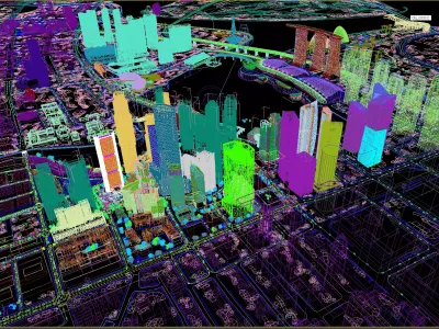 Singapore Singapore Marina Bay Sands Singapore city  3D model