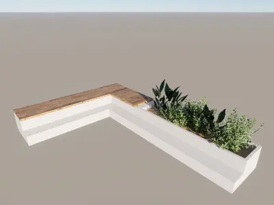 outdoor seating  Free 3D model