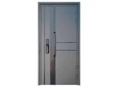 interior door 3D model 10