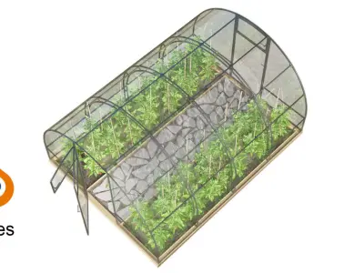 Greenhouse cyclos 3D model