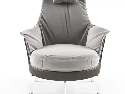 Guscioalto light armchair  3D model