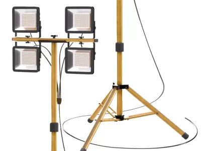 Lighting mast 3D model