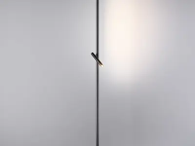 Backlight freestanding lamp 3D model