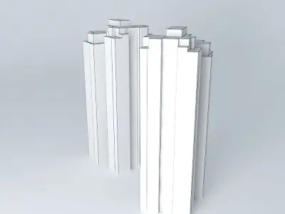 Plaza Senayan Apartment 3D model