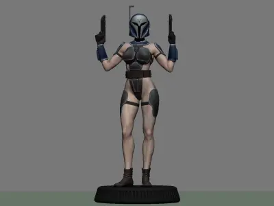 Bo-Katan Kryze 3D print model