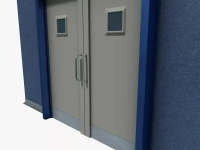 Emergency Door 3D model