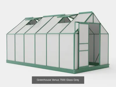 Collection of Greenhouse Venus 7500 - 6 Models 3D Model Pack