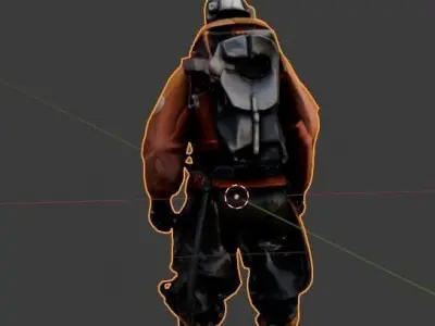 CYBER Boy  3D model