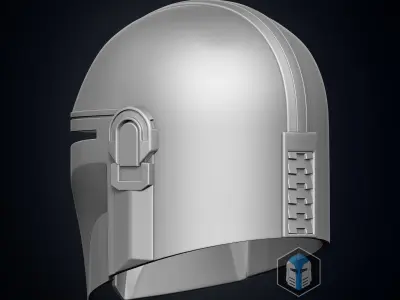 The Mandalorian Helmet 3D print model
