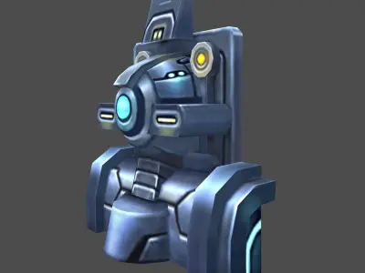 Wall Fortress - Normal Type 02 3D model