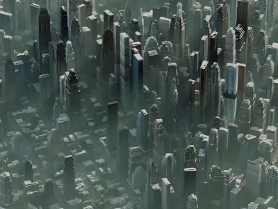 Real Time City 20 3D model