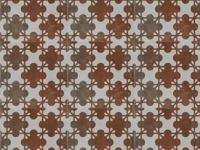 Interlocking Clover Tile Texture Texture