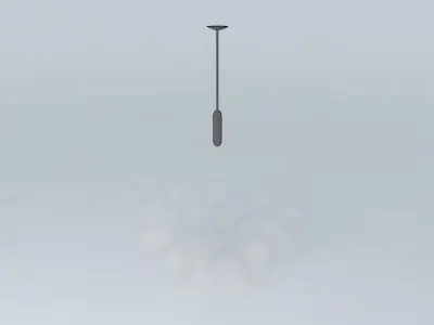 Glass Ball Cloud Chandelier 3D model
