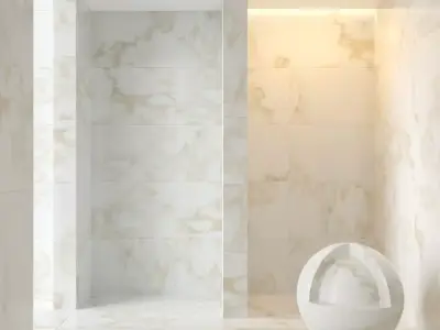 Marble wall 81 3D model