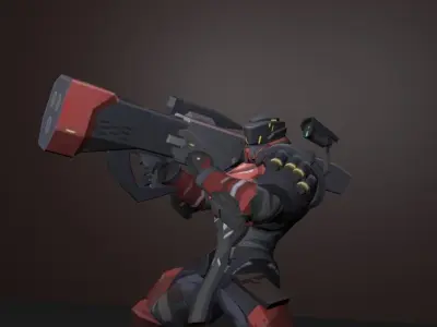 jericho soldier 3D model