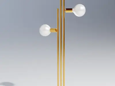 Floor Lamps Interior Pack N1 3D model