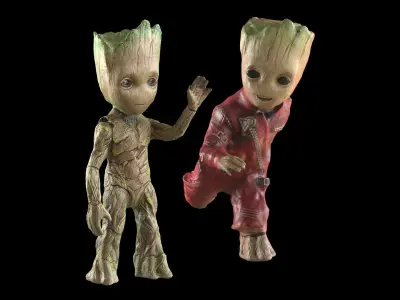 Baby Groot 3D model
