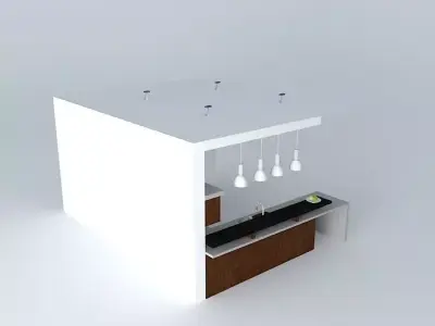 ECOKITCHEN using THORN Light fittings Free 3D model
